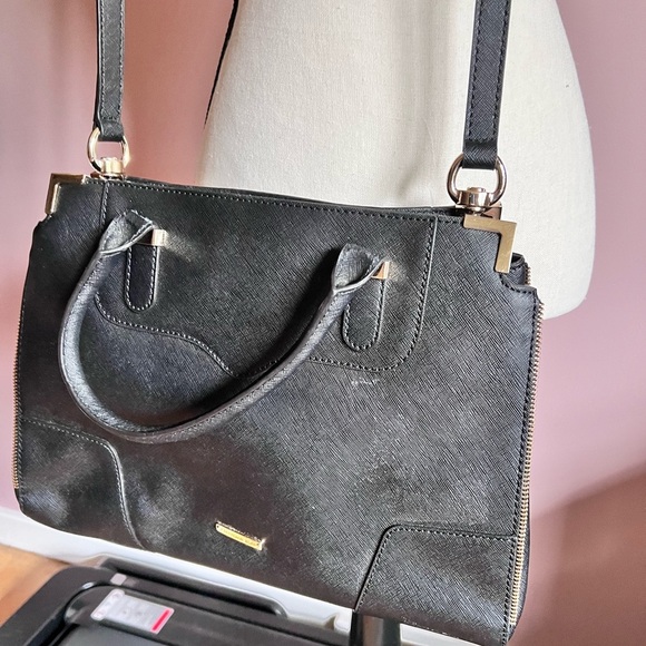 REBECCA MINKOFF Handbag Black Amorous Satchel - Picture 4 of 14